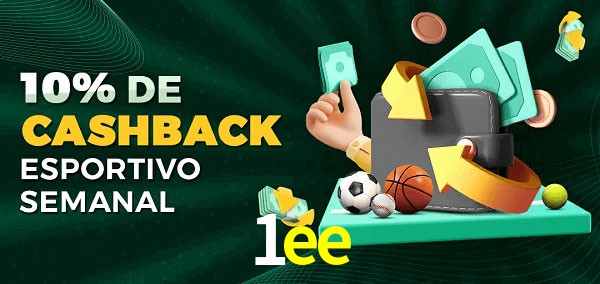 10% de bônus de cashback na 1ee